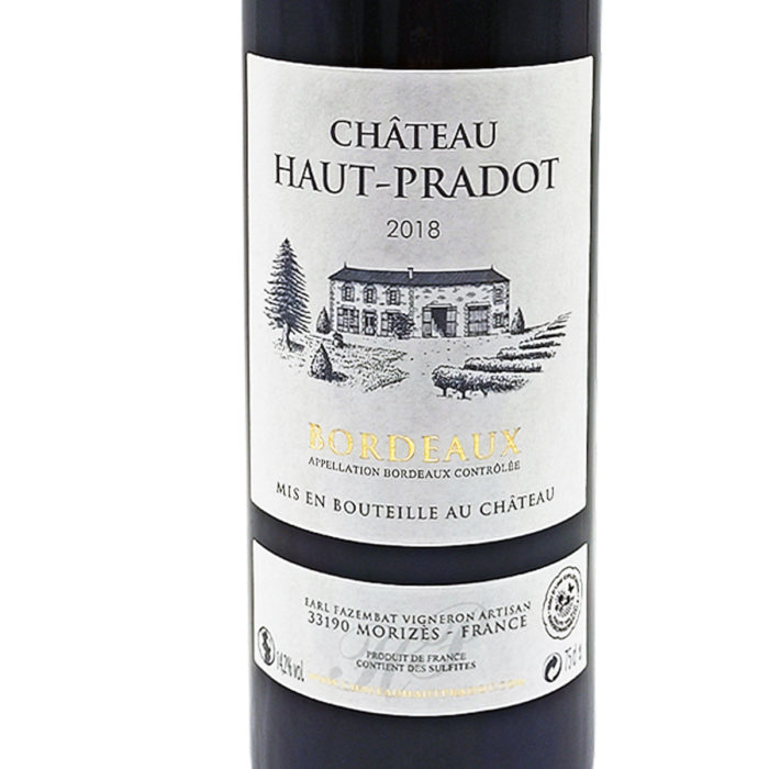 chateau haut pradot rouge 2018 2 D 700x700 - Château Haut-Pradot 2019